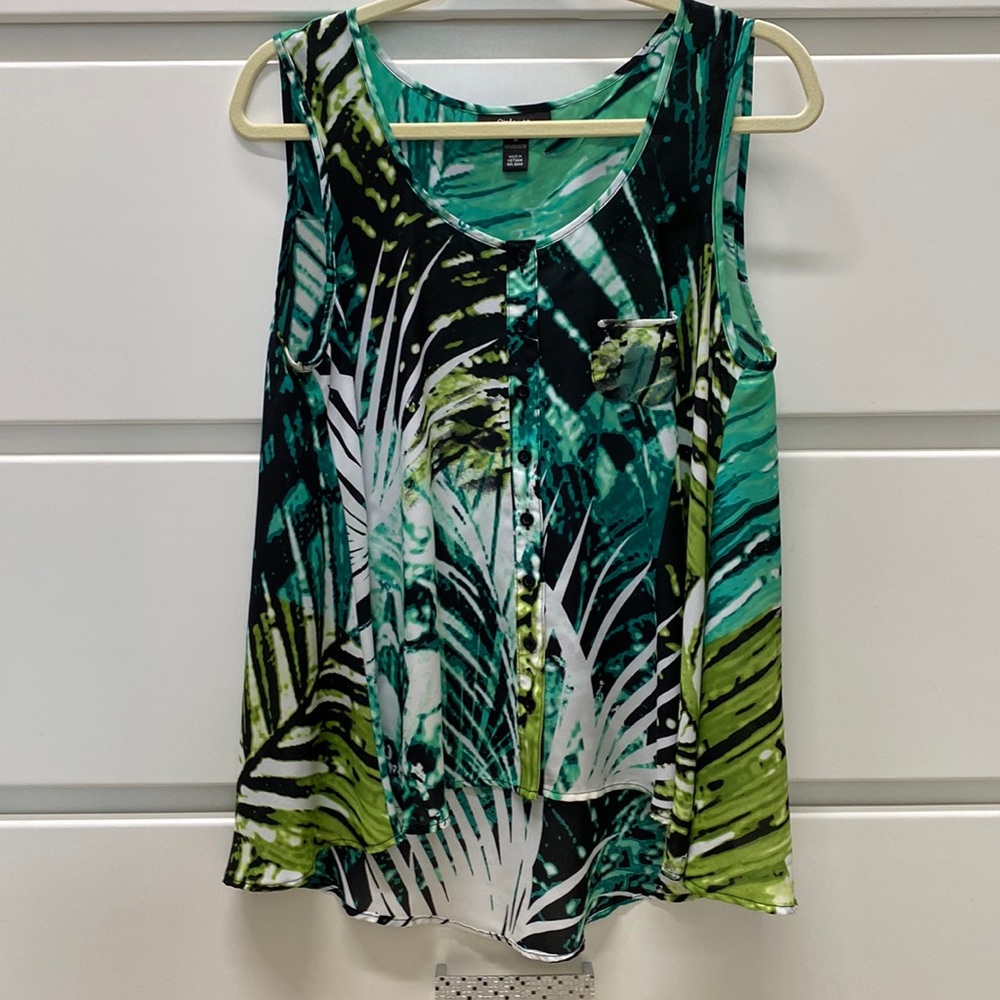 Fancy sleeveless top